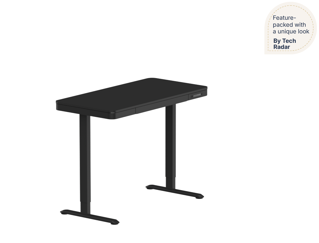 Comhar Standing Desk with Drawers