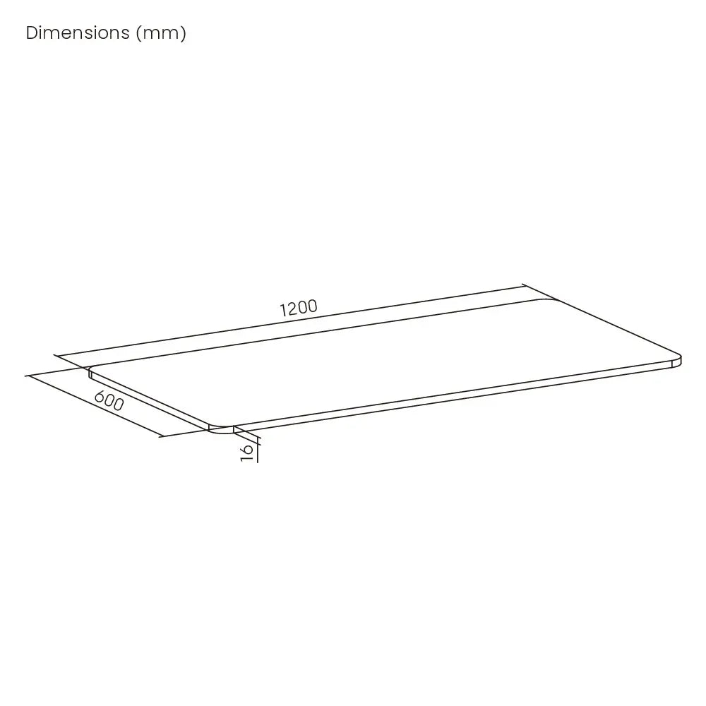 Apex Budget-Friendly Desk Tabletop 1200×600mm
