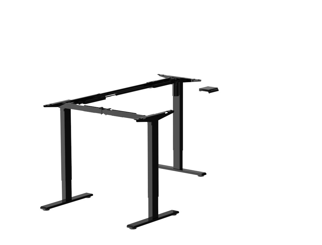 L-Shaped Standing Desk — Frame Only (E2L)
