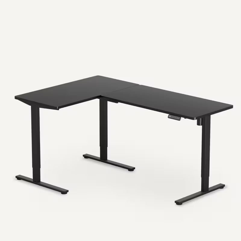L-Shaped Standing Desk — Chipboard (E2L)