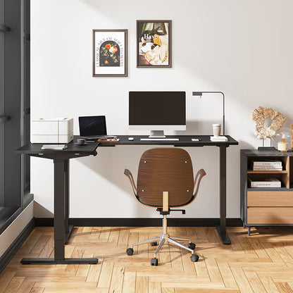L-Shaped Standing Desk — Chipboard (E2L)