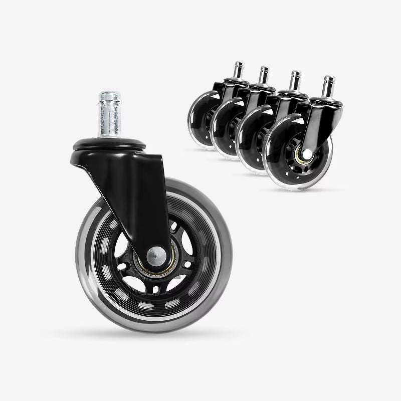 Blade Chair Casters for Hardwood Floors (W4)