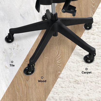 Blade Chair Casters for Hardwood Floors (W4)