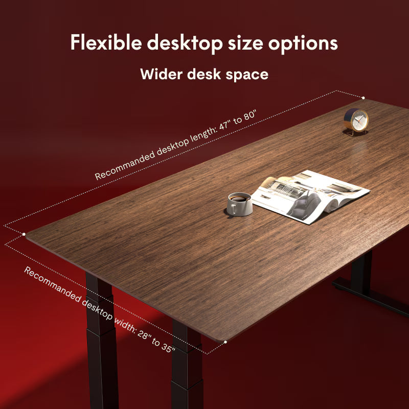 4-leg Standing Desk — Chipboard (E7 Plus)