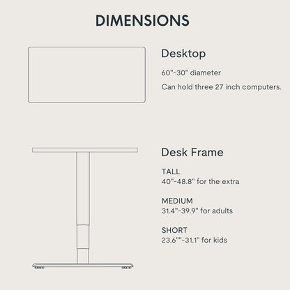 E6 MAX Heavy Duty Standing Desk