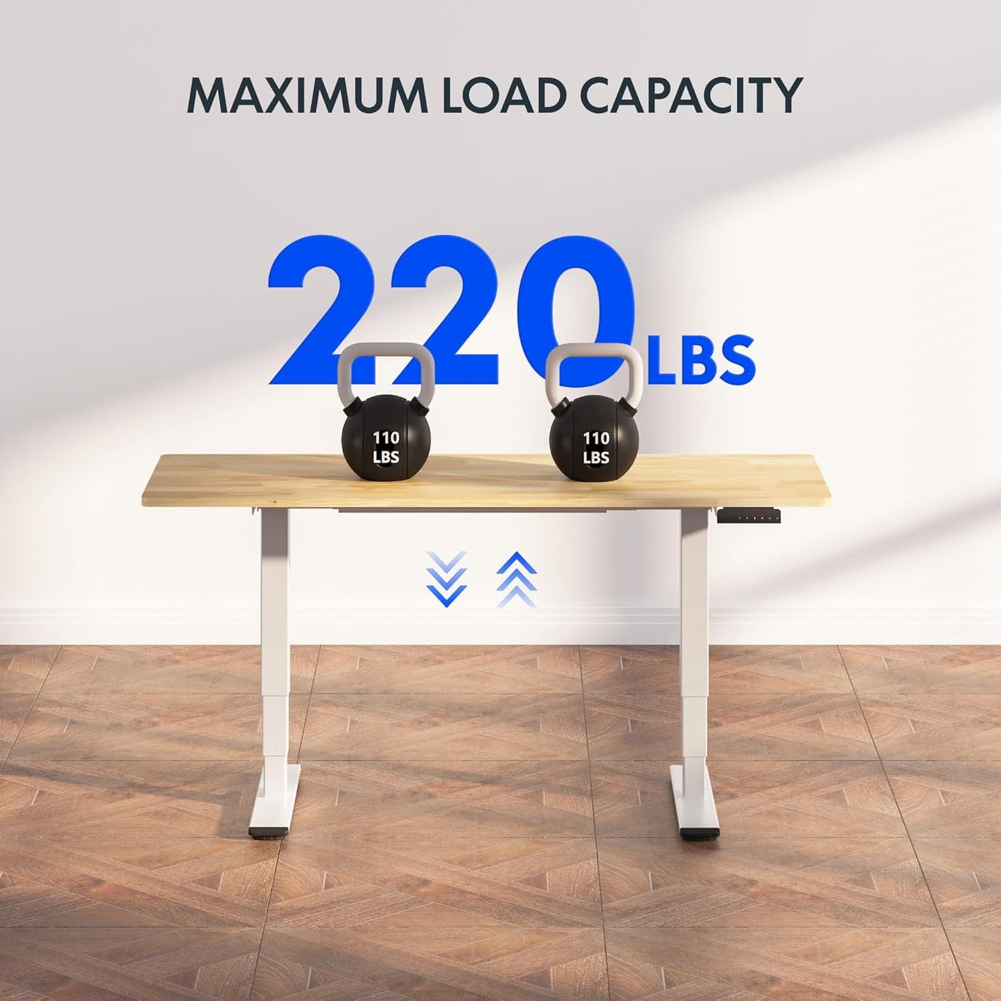 E6 55 x 24 Electric Standing Desk