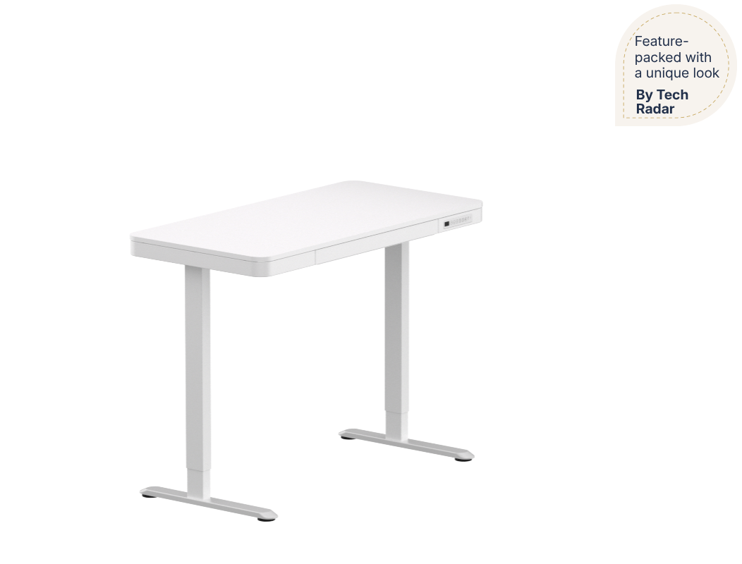 Comhar Standing Desk with Drawers