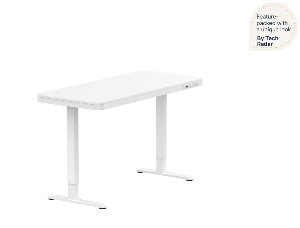 Comhar Standing Desk with Drawers