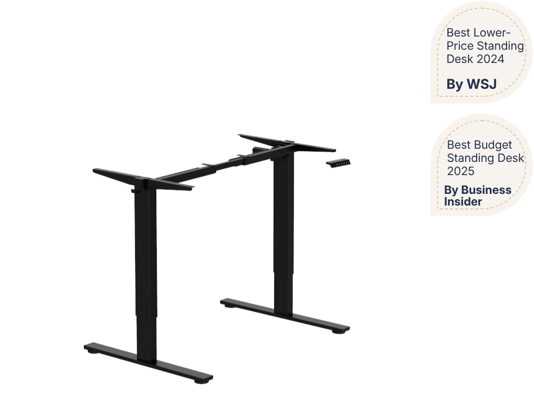 Essential Electric Standing Desk — Frame Only (E2)