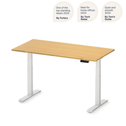 Pro Plus Standing Desk — Bamboo (E7)