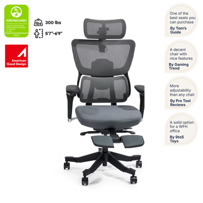 Chaise de bureau ergonomique haut de gamme (C7 Max)