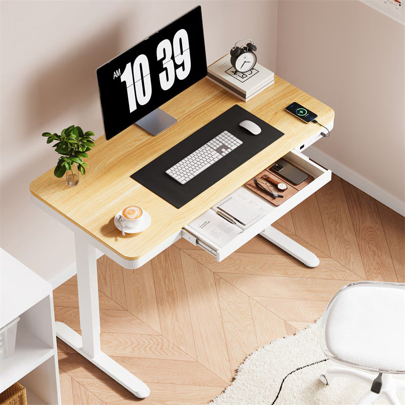 Comhar Standing Desk with Drawers