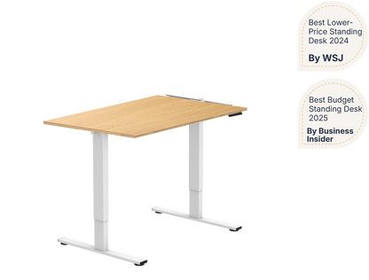 Essential Electric Standing Desk — Bamboo (E2)