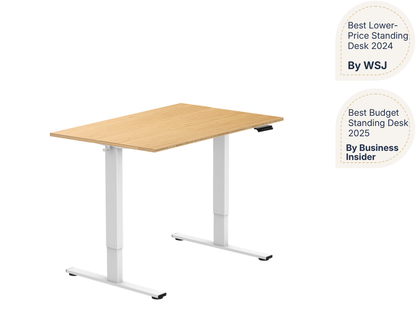 Essential Electric Standing Desk — Bamboo (E2)