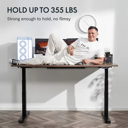 Pro Plus Standing Desk — Bamboo (E7)