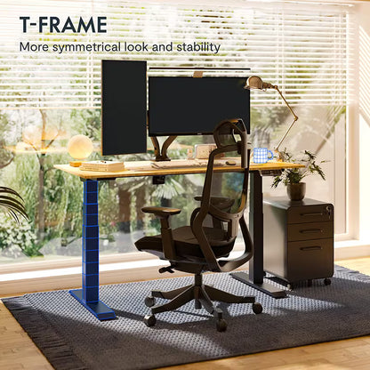 Pro Plus Standing Desk — Bamboo (E7)