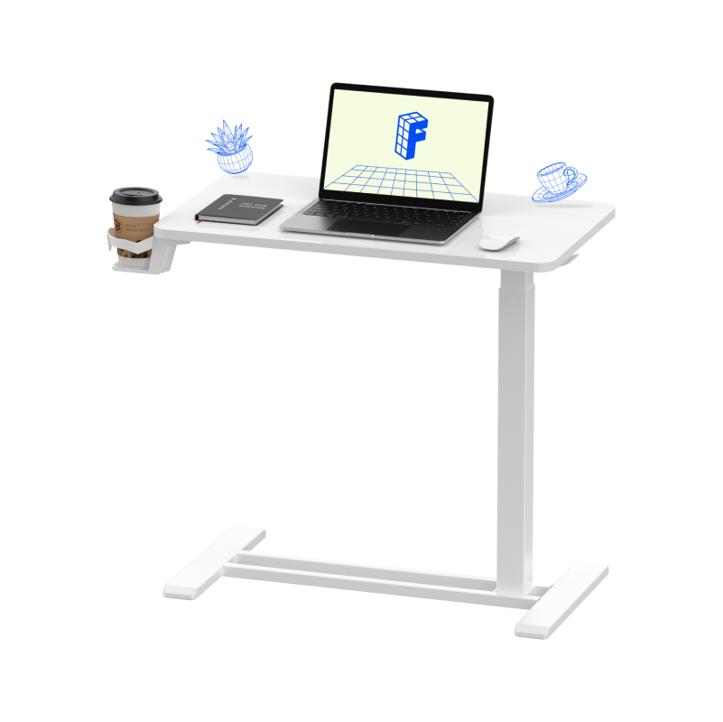 Height Adjustable Side Desk Overbed Table (H5)