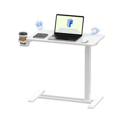 Height Adjustable Side Desk Overbed Table (H5)