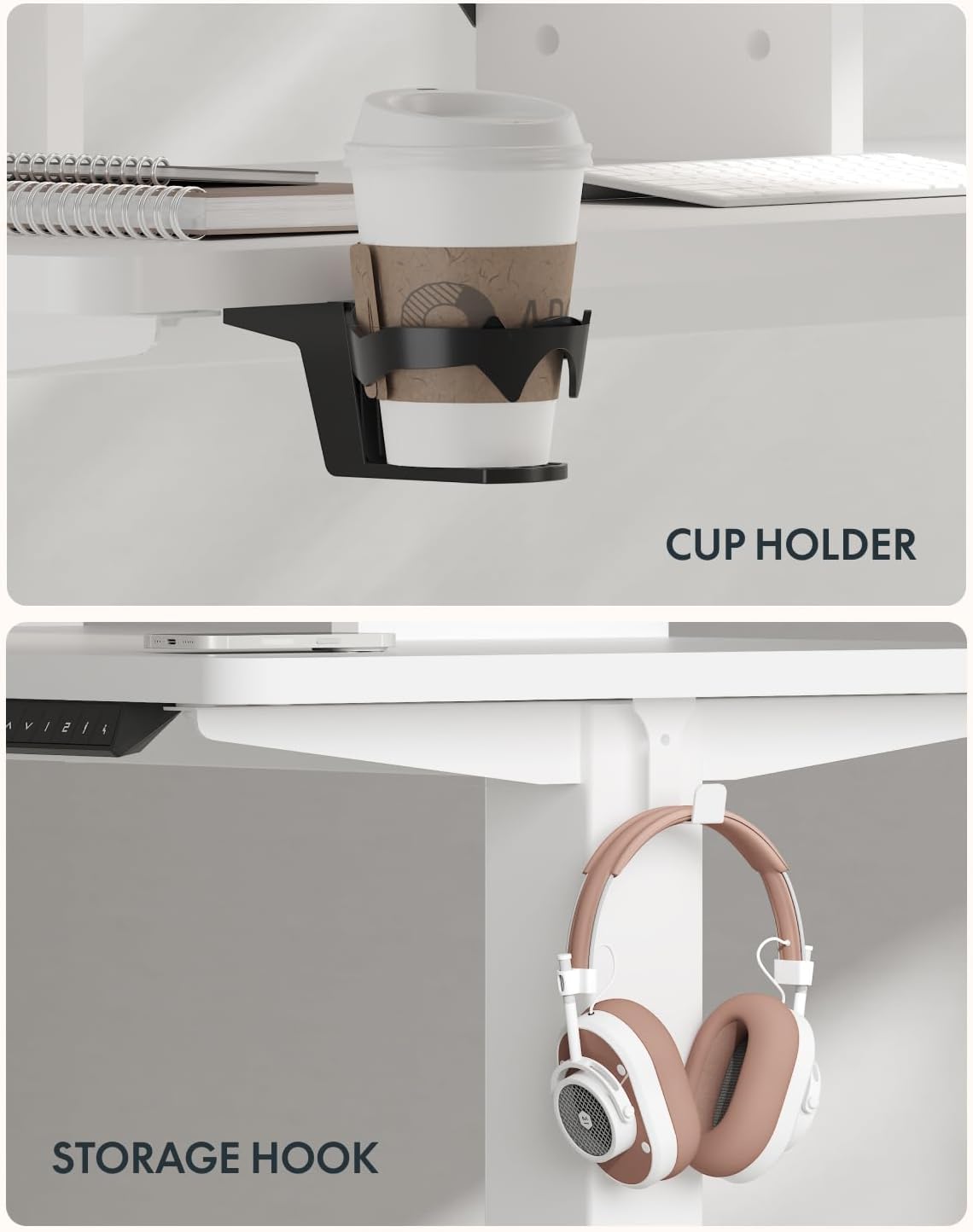 Standing Desk with Monitor Stand — (E2)