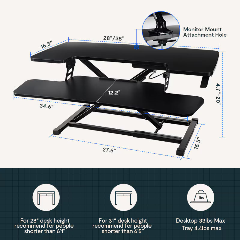 Standing Desk Converters M7 Series