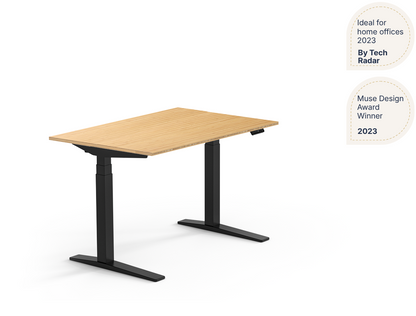 Premium Standing Desk — Bamboo (E7 Pro)