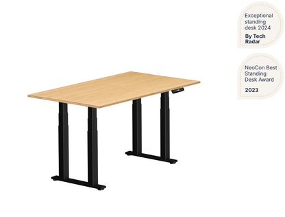 4-leg Standing Desk — Bamboo (E7 Plus)
