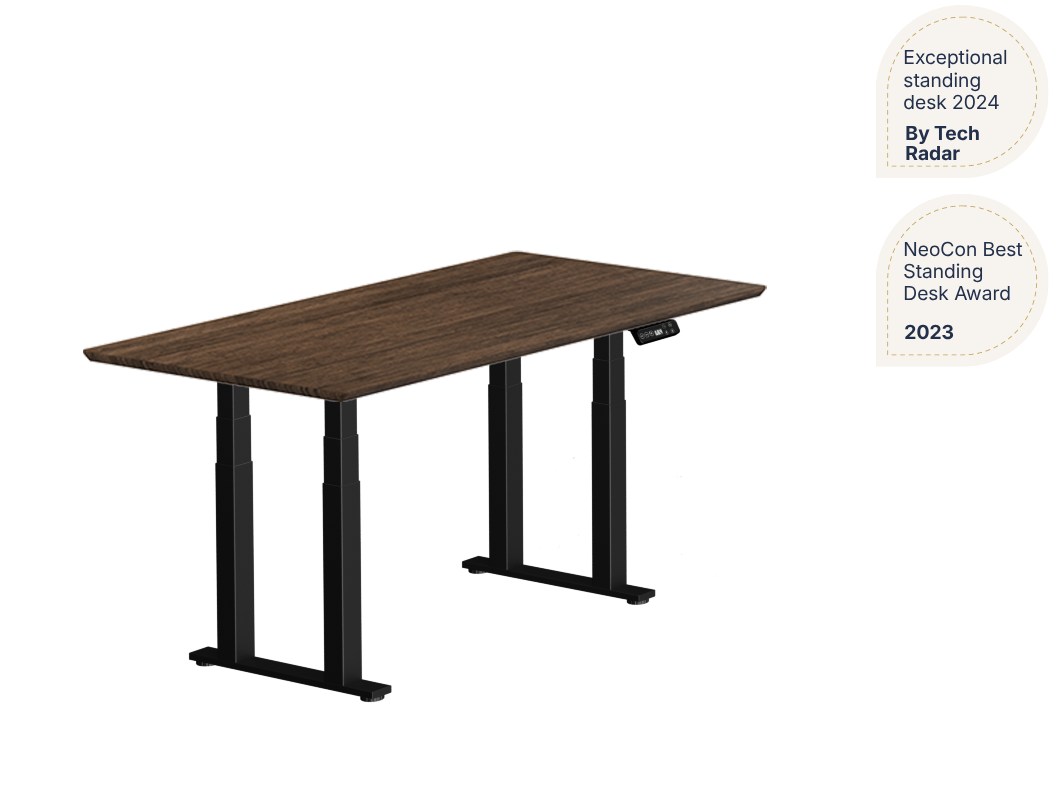 4-leg Standing Desk — Bamboo (E7 Plus)