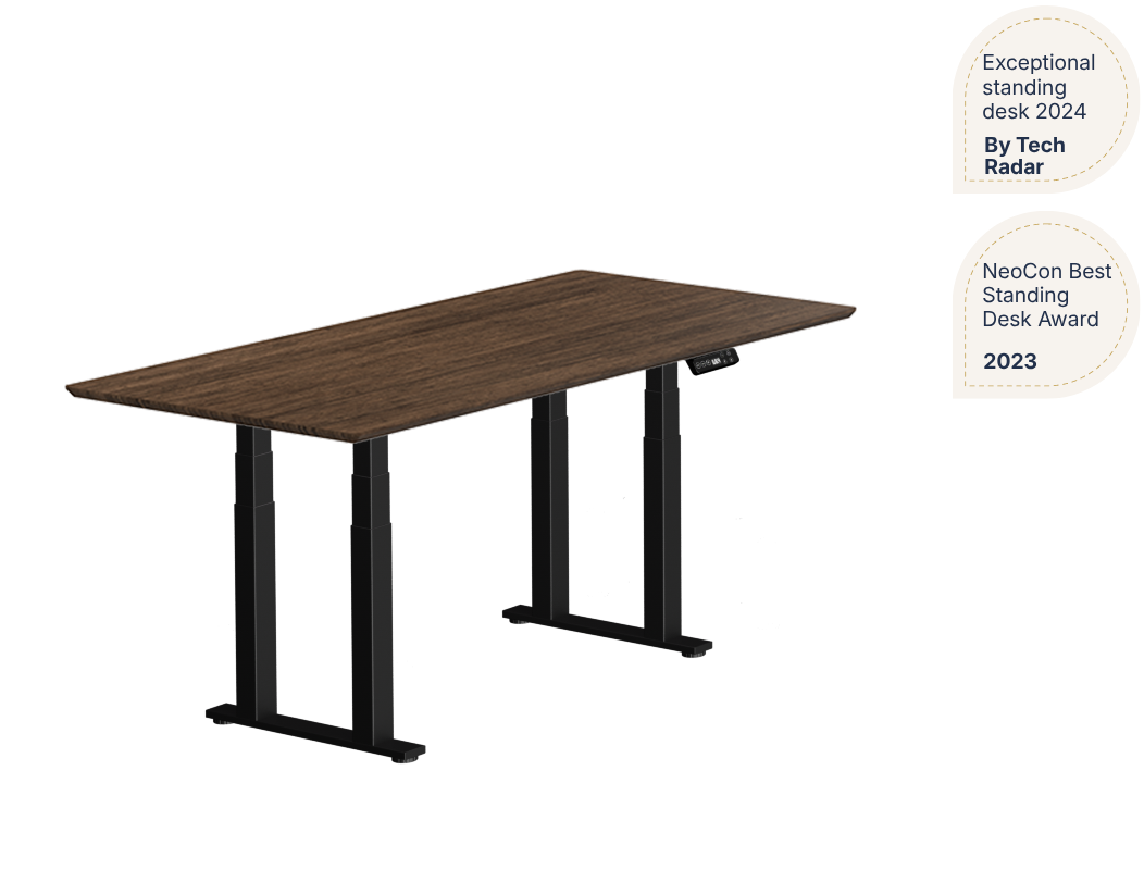 4-leg Standing Desk — Bamboo (E7 Plus)