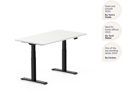 Pro Plus Standing Desk — Solid Wood Texture (E7)