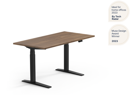 Premium Standing Desk — Solid Wood Texture (E7 Pro)
