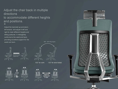 Apex Executive Ergonomic Office Chair - CEO Task Manager