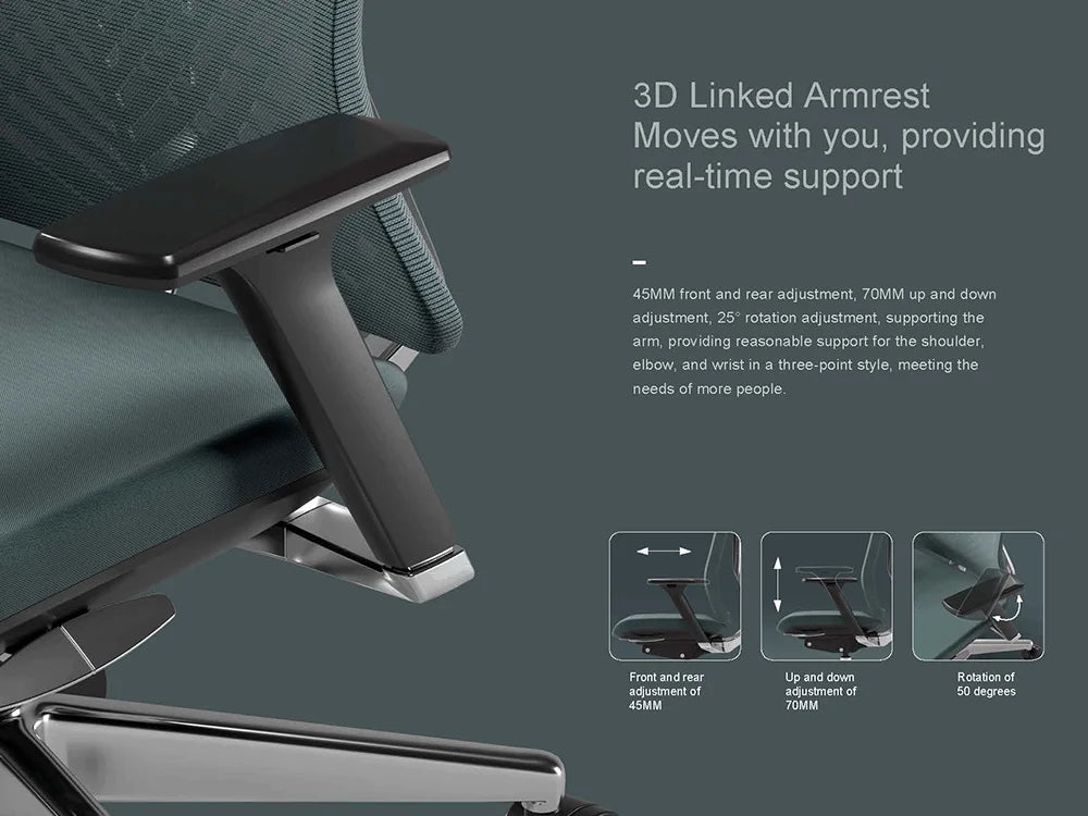 Apex Executive Ergonomic Office Chair - CEO Task Manager