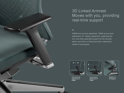 Apex Executive Ergonomic Office Chair - CEO Task Manager