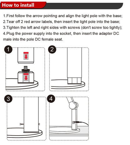 Apex Swing Arm E-Reading Eye-Care LED Desk Lamp
