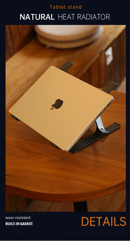 Apex Height-Adjustable Aluminum Laptop Stand for 15.6" Laptops