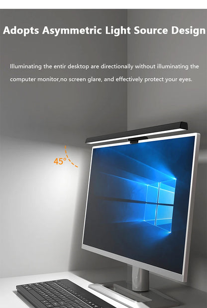 Apex LED Monitor Light Bar – Eye-Care Task Lamp