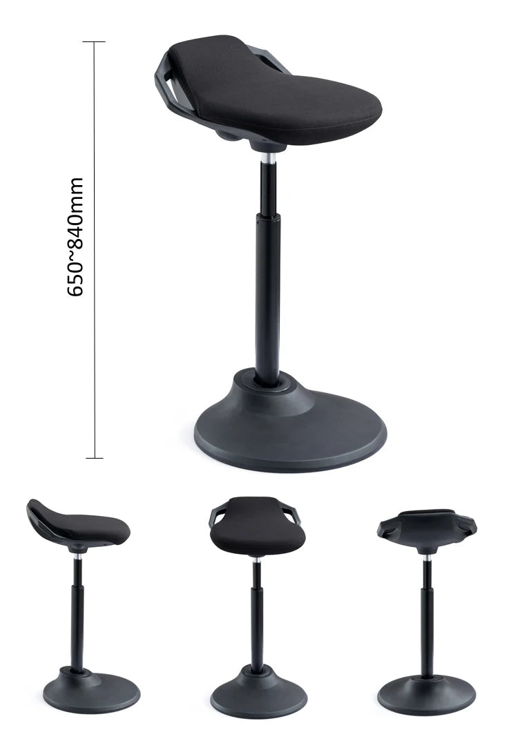 Apex Pneumatic Adjustable Wobble Stool with Ergonomic Design