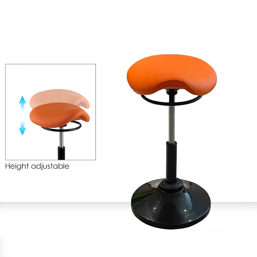 Apex Ergonomic Standing Desk Balance Chair with Height Adjustment & Swivel