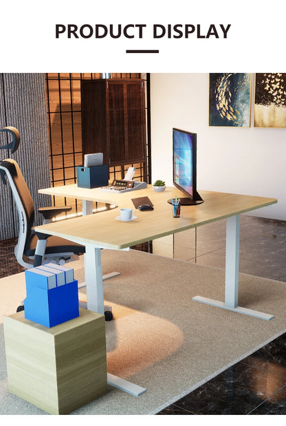 Apex Pro Triple Motor L-Shaped Standing Desk