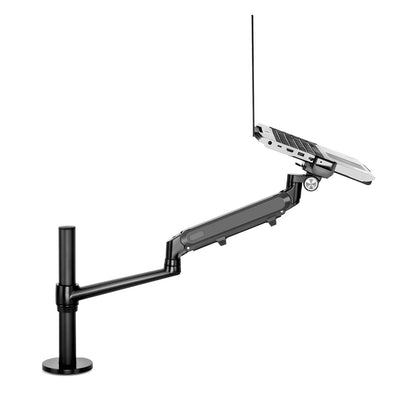 Apex Adjustable Height Aluminum Gas Spring Monitor & Laptop Arm