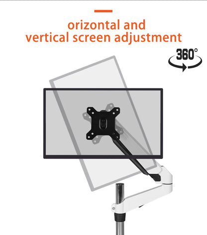 Apex Gas Spring Wall-Mount Monitor Arm for 15–27" Screens