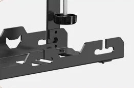 Apex Height Adjustable Under Desk Cable Management Rack – No-Drill Design