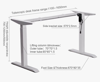 Apex Compact Intelligent Standing Desk