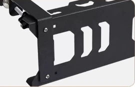 Apex Height Adjustable Under Desk Cable Management Rack – No-Drill Design