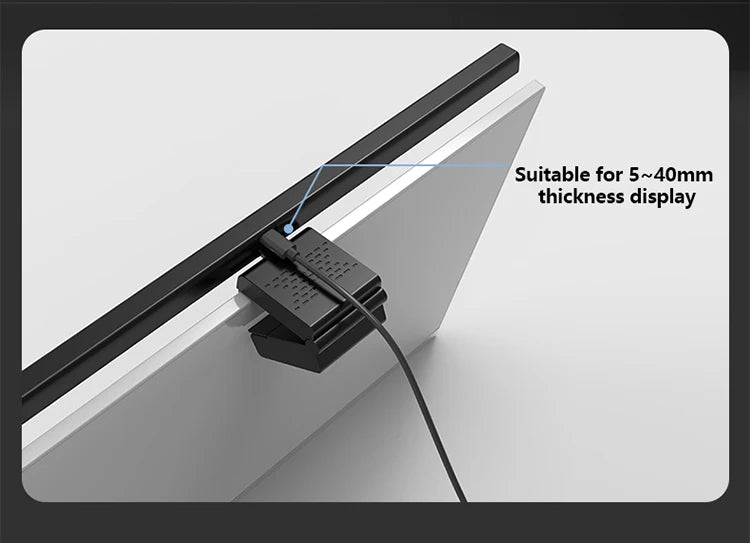 Apex LED Monitor Light Bar – Eye-Care Task Lamp