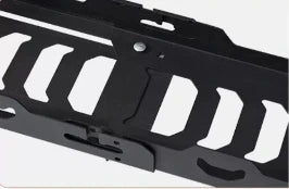 Apex Height Adjustable Under Desk Cable Management Rack – No-Drill Design