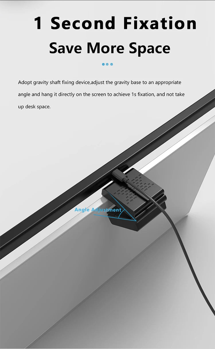 Apex LED Monitor Light Bar – Eye-Care Task Lamp