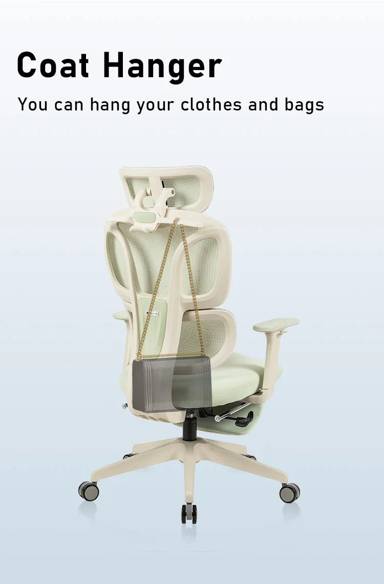High Back Executive Mesh Office Chair with Adjustable Headrest