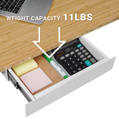 Slim Under Desk Storage Drawer S07