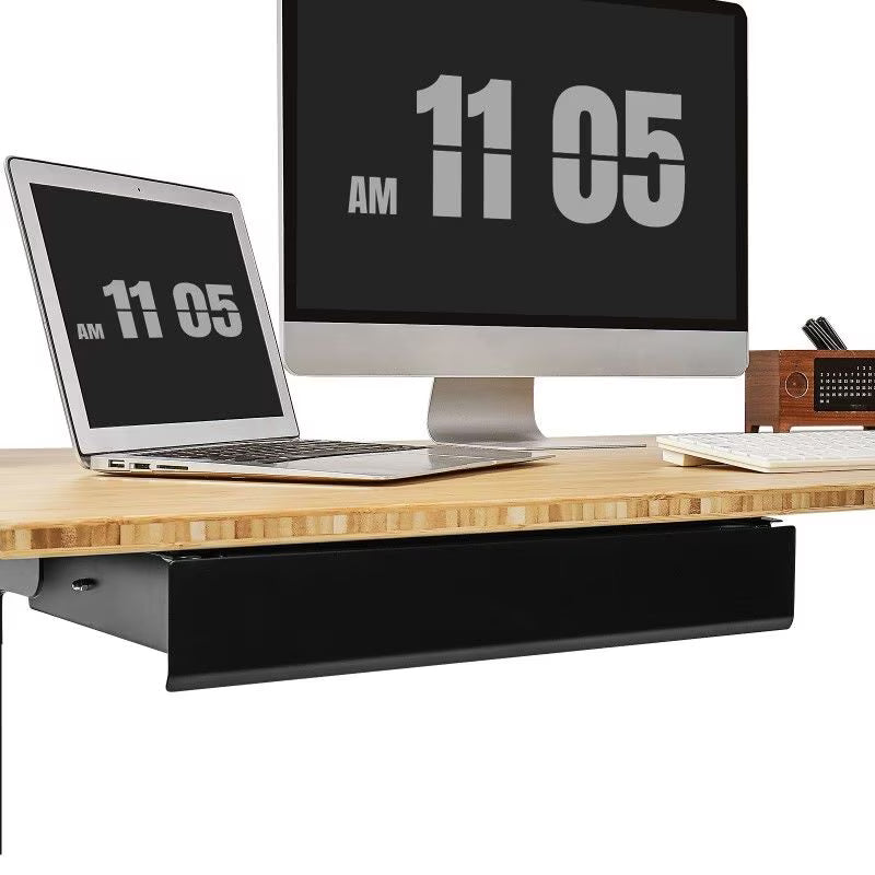 Slim Under Desk Storage Drawer S07
